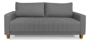 Futon Sofá Requinte Confortável Em Linho Namoradeira Para Sala De Estar E Recepção Lv Móveis É Bom 