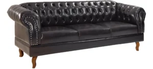 Namoradeira Chesterfield Duque Preto Via Encanto Desenho Do Tecido Solicite Nosso Catalogo Para Ver Nossas De Cores E Materiais É Bom
